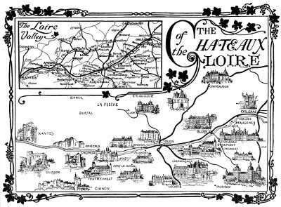 The Ch�teaux of the Loire (Map)